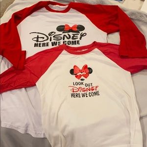 Mommy n mini me Disney shirts